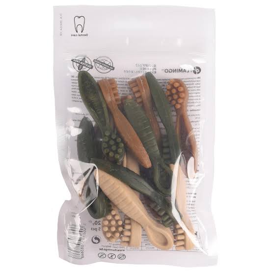Veggie Toothbrush 7.5cm 15pcs Mix Display