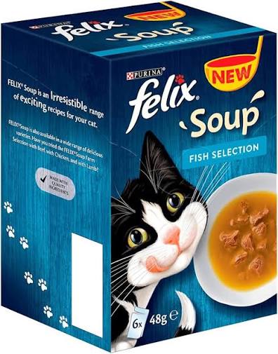 FELIX SOUP FISH SELECTION 6X48g