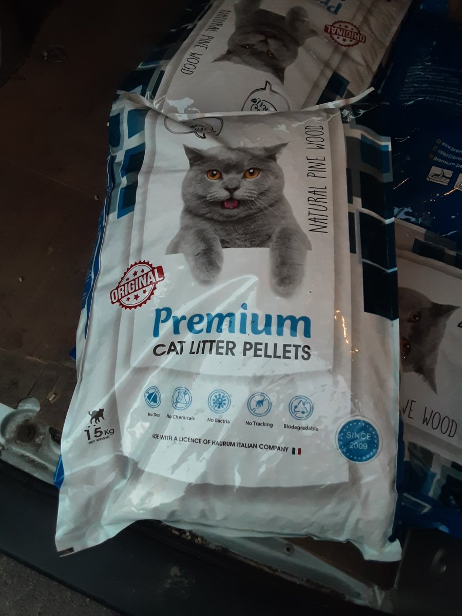 Wooden Cat Litter 15kg