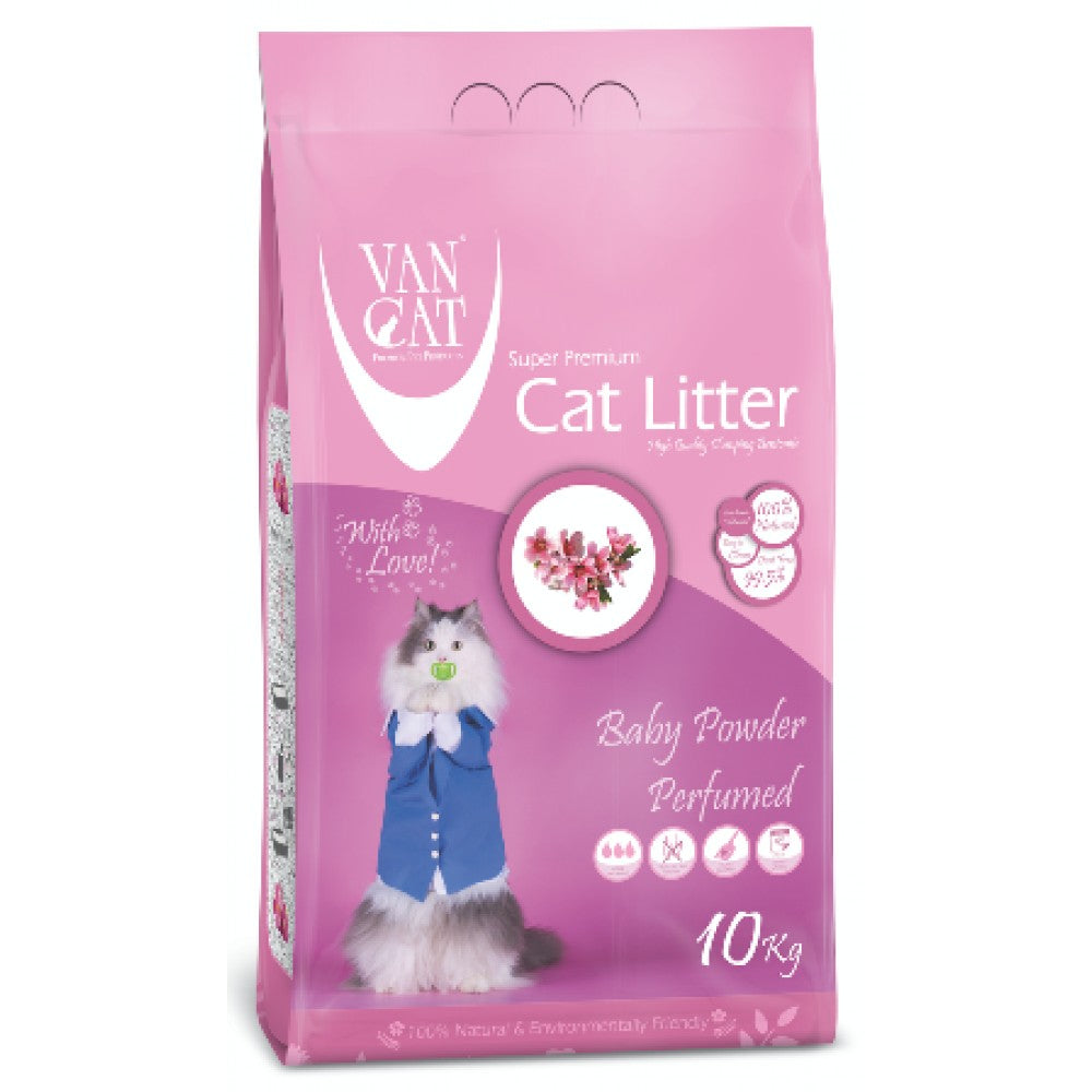Van Cat Scent Litter Baby Powder 10kg