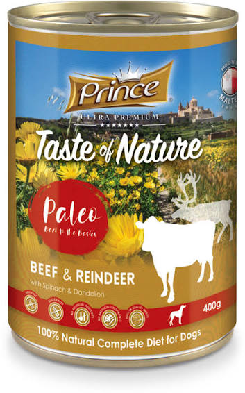 PRINCE TON PALEO BEEF REINDEER 400G RED