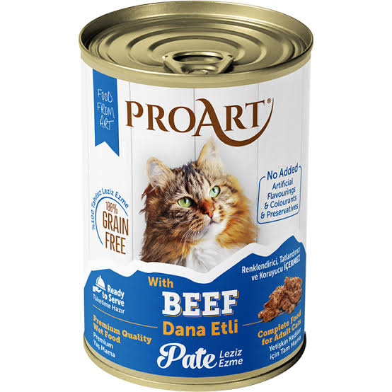 PROART CAT PATE BEEF 400 GR