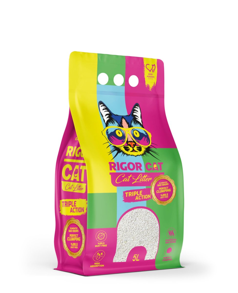 Rigor Cat Litter Baby Powder 5L